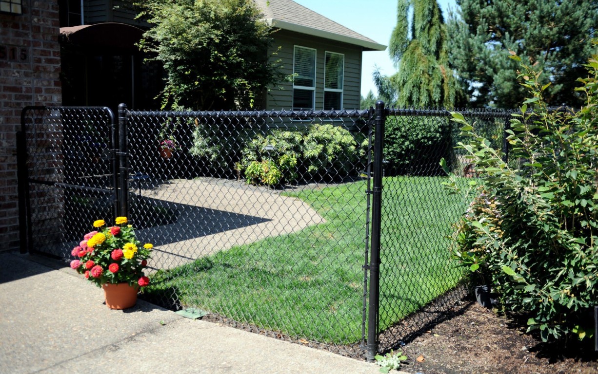 Affordable chain-link fence installation