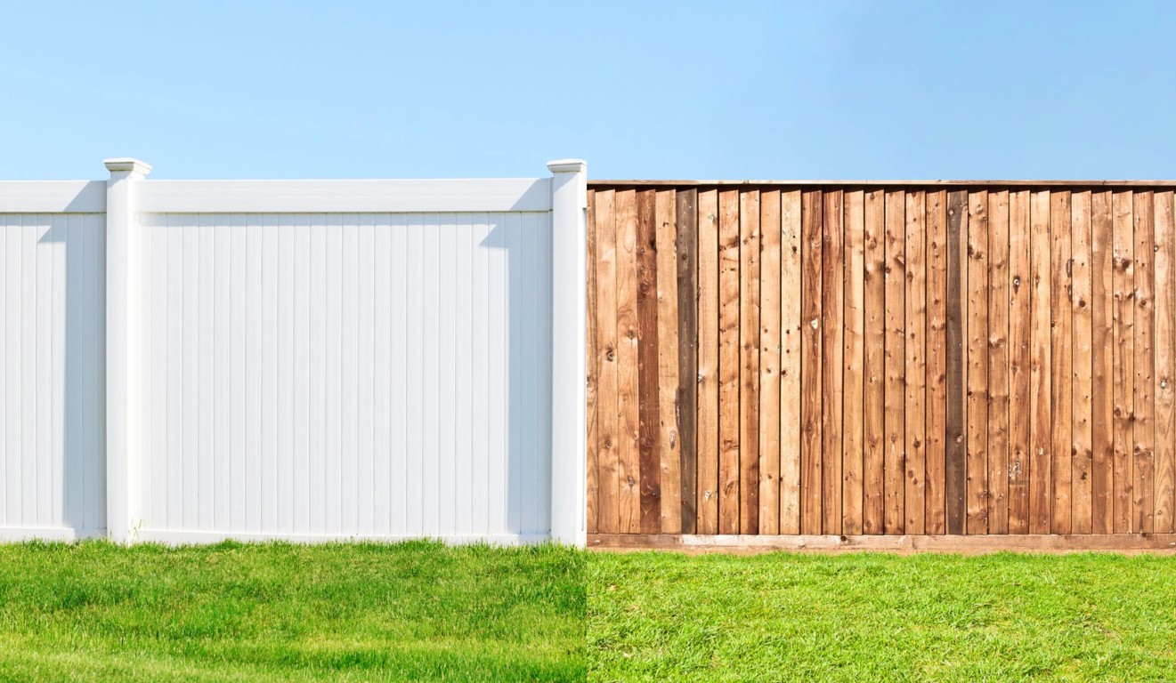 Durable vinyl and PVC fences
